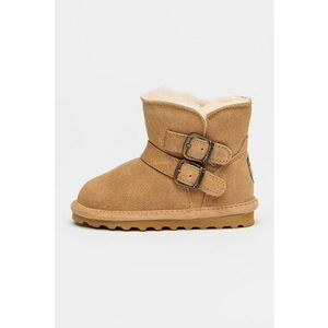 Ghete slip-on de piele intoarsa Katya - Caramel imagine