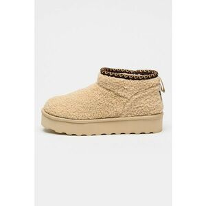 Ghete slip-on Snuggle Daphne - Bej deschis imagine