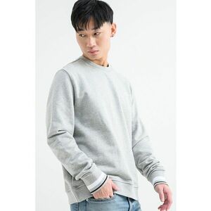 Bluza de trening cu imprimeu logo - pentru fitness - Gri melange imagine