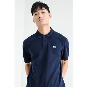 Tricou polo regular fit - Bleumarin imagine
