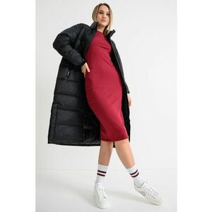 Geaca lunga rezistenta la apa - Negru imagine