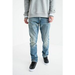 Blugi slim fit cu talie medie - Albastru prafuit imagine