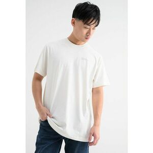 Tricou de bumbac organic Essential - Gri deschis/Alb murdar imagine