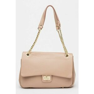 Geanta uni de piele - Roz prafuit imagine