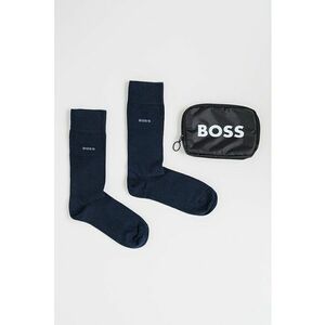 Set de sosete lungi din amestec de bumbac - 2 perechi - Bleumarin imagine