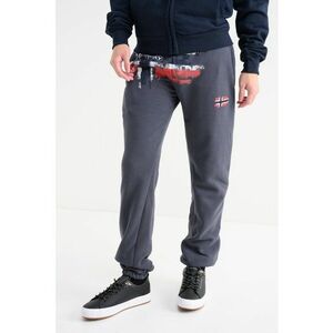 Pantaloni de trening cu logo Mapote - Gri inchis imagine
