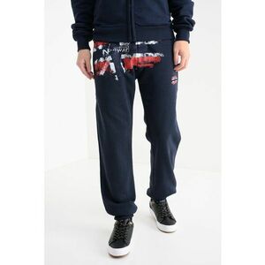 Pantaloni de trening cu logo Mapote - Albastru ultramarin imagine