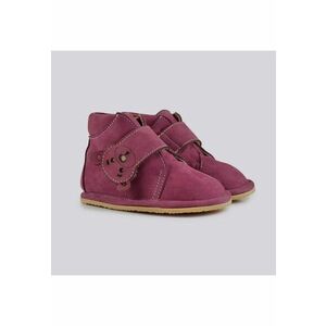Ghete Barefoot din piele nabuc Boog - Violet tyrian imagine
