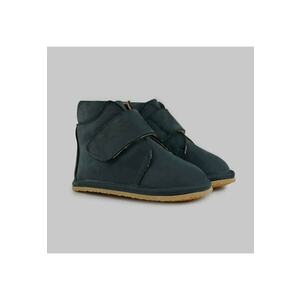 Ghete Barefoot din piele nabuc - Bleumarin inchis imagine