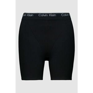 Pantaloni scurti modelator cu banda logo in talie - Negru imagine