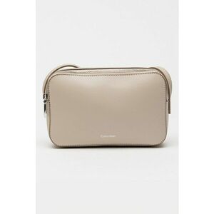 Geanta crossbody de piele ecologica cu bareta ajustabila Foil - Bej deschis imagine