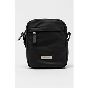 Geanta crossbody Sleek Reporter - Negru imagine