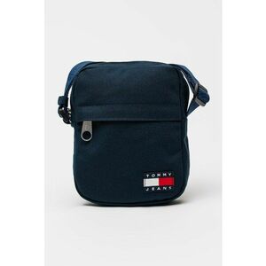 Geanta crossbody cu logo Essential - Albastru ultramarin imagine