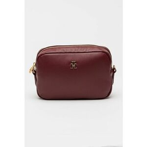 Geanta crossbody cu logo - Visiniu imagine
