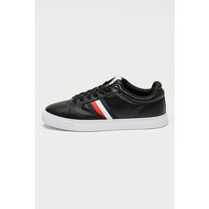 Pantofi sport low-cut de piele - Negru imagine