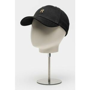 Sapca de bumbac organic Elevated Chic - Negru imagine