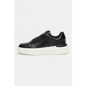 Pantofi sport low-cut de piele - Negru imagine