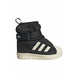 Ghete de zapada cu inchidere velcro Superstar 360 - Negru/Bej deschis imagine