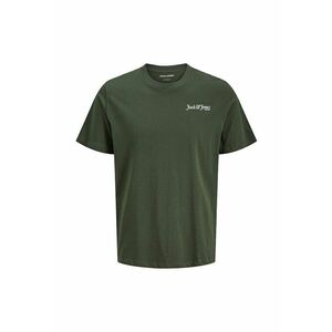 Tricou din bumbac cu imprimeu - Verde inchis imagine