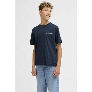 Tricou din bumbac cu imprimeu - Bleumarin imagine