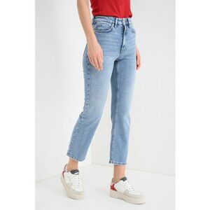 Blugi crop slim fit Giulianne - Albastru deschis imagine