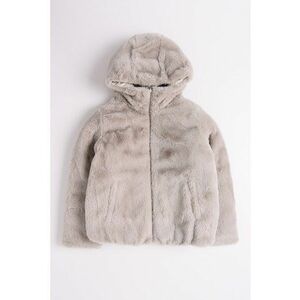 Geaca reversibila cu gluga - Grej imagine