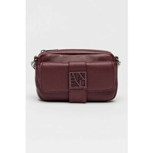 Geanta crossbody cu bareta din lant - Violet tyrian imagine