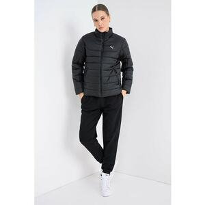 Geaca matlasata cu logo - Negru imagine