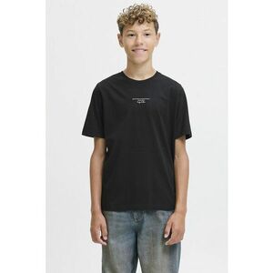 Tricou cu imprimeu text - Negru imagine