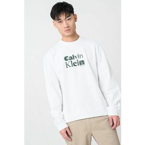 Bluza de trening cu imprimeu logo - Negru/Alb murdar imagine