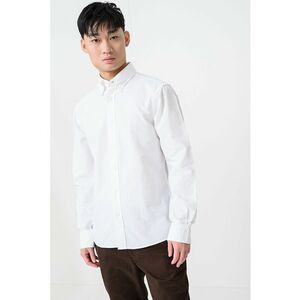 Camasa regular-fit cu guler Oxford - Alb imagine