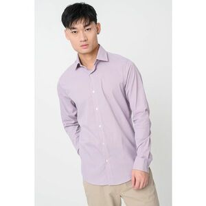 Camasa regular-fit - Lila imagine