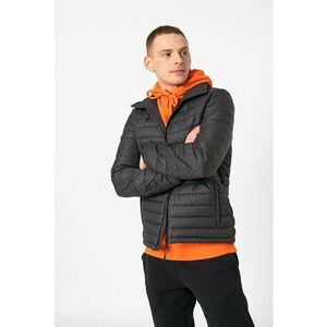 Jacheta cu model si aspect matlasat Studios - Gri inchis imagine