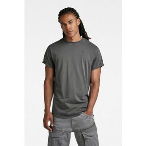 Tricou relaxed fit din bumbac organic Lash - Gri inchis imagine