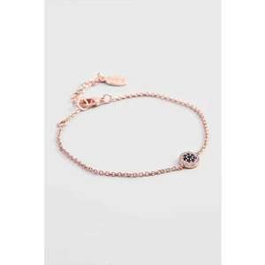 Bratara decorata cu zirconia - Auriu rose imagine