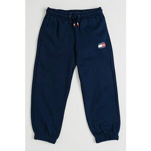 Pantaloni de trening cu snur in talie - Bleumarin imagine