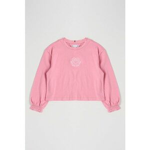 Bluza cu imprimeu grafic - Roz imagine