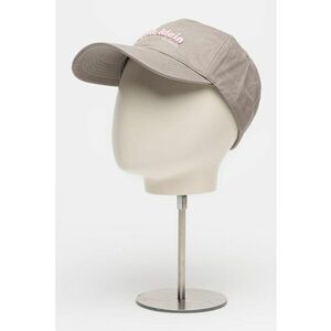 Sapca baseball cu detaliu logo - Maro taupe/Roz imagine