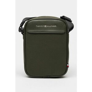 Geanta crossbody cu bareta ajustabila - Kaki inchis imagine