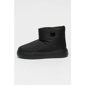 Ghete slip-on cu talpa plata - Negru imagine