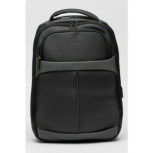 Rucsac pentru laptop - cu fermoar - Gri inchis imagine