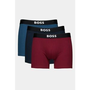 Set de boxeri cu logo One - 3 perechi - Visiniu/Albastru inchis/Albastru ultramarin imagine