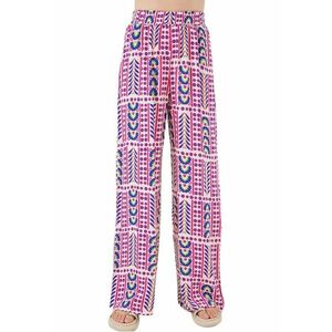 Pantaloni dama - HiCCUP - Textil - Magenta imagine