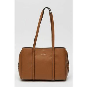 Geanta de piele ecologica cu bareta de umar - Caramel imagine