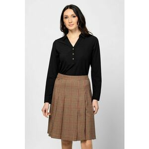 Camasa regular fit cu maneci lungi - Negru imagine