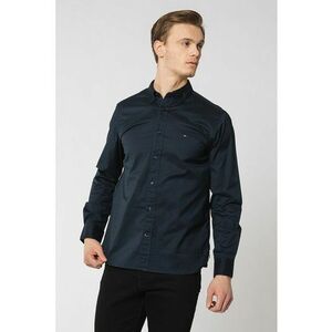 Camasa Oxford regular fit - Albastru inchis imagine