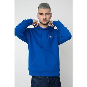 Hanorac regular fit cu buzunar kangaroo - Albastru royal imagine