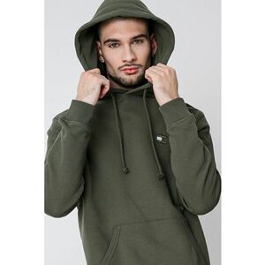 Hanorac regular fit cu buzunar kangaroo - Verde imagine