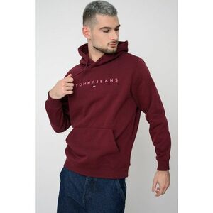 Hanorac din amestec de bumbac cu logo brodat - Visiniu/Roz imagine