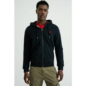 SUPERDRY - Hanorac slim-fit cu fermoar - Albastru ultramarin imagine